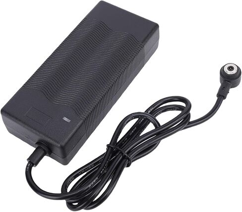Electric Scooter Charger 2A Output ABS Adapter Smart Regulation Safety Features Portable Design for Commuting Traveling Road Trips in Saudi Arabia