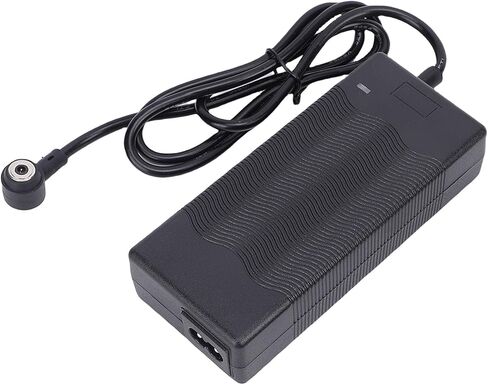 Electric Scooter Charger 2A Output ABS Adapter Smart Regulation Safety Features Portable Design for Commuting Traveling Road Trips in Saudi Arabia