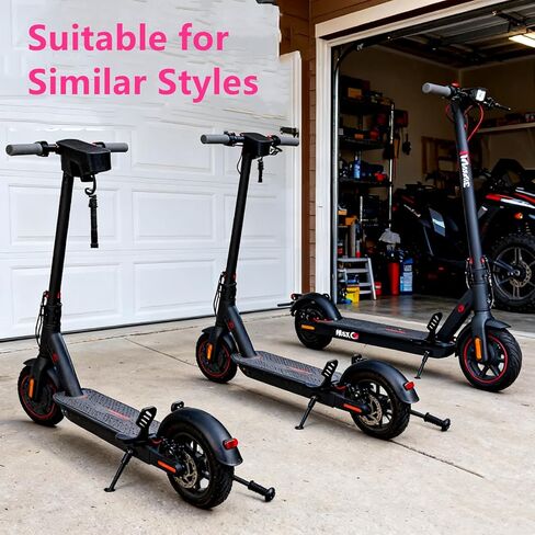 واقي الطين الخلفي من البلاستيك الأسود المتوافق مع Segway Ninebot Max G2 - ملحق دعامة الحاجز، مثالي للتنقل اليومي وركوب الخيل في الهواء الطلق in Kuwait