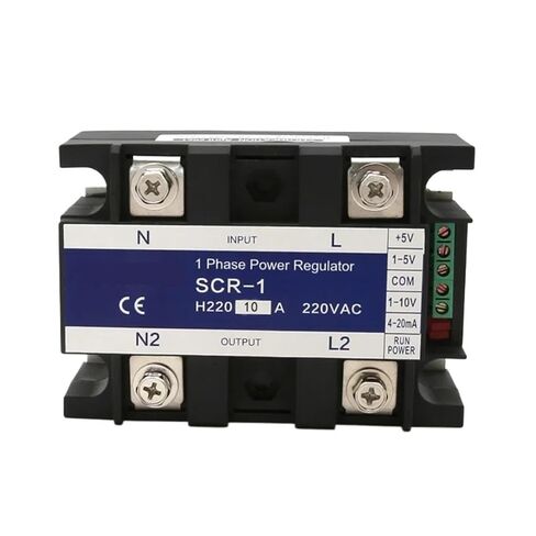 Single Phase AC Voltage Regulator Module 10A 25A 40A 60A 80A 100A 150A 200A 220V Solid State Relay(OneColor) in Saudi Arabia