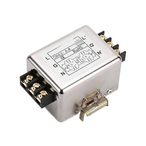 CW4L2-3A/6A/10A/20A/30A-R DIN-Rail Mounted Power Filter 220V Dual-Stage Anti-Interference(CW4L2-3A-R) in Saudi Arabia