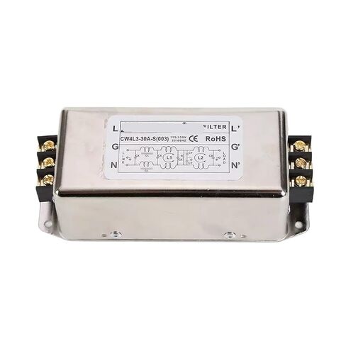 CW4L3-3A/6A/10A/20A/30A-S(003) تركيب ثقب ثلاثي القطب على مرحلة واحدة، فلتر طاقة عالي الأداء مضاد للتدخل 220 فولت (CW4L3-3A-S 003) in Saudi Arabia