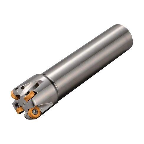 KYOCERA MRW1500W125124T مطحنة نهاية نصف قطرها قابلة للفهرسة، فولاذ، عرقوب ويلدون، 4 إدخالات، قطر القطع 1.5 بوصة، أقصى عمق للحفر 0.2362 بوصة، قطر الساق 1.25 بوصة، الطول 3.8560 بوصة in Saudi Arabia