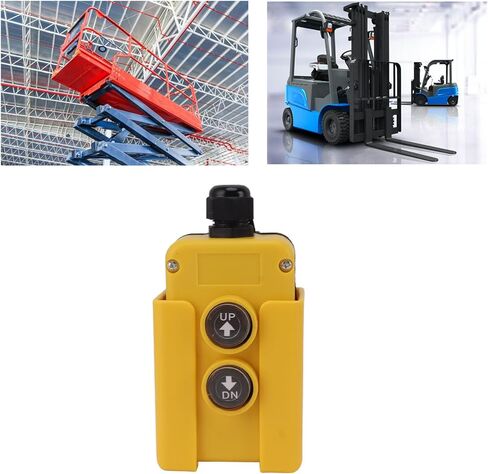 Dump Trailer Remote Control Switch, 12V DC 3 Wire 4 Wire Hydraulic Pump Power Unit Up Down Control Switch with 3 Mounting Methods, Hoist Controller for Crane Lifting in Saudi Arabia