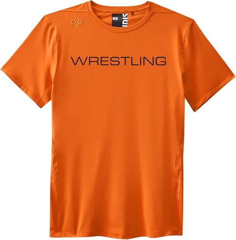 RUDIS Performance T-Shirt with Wrestling Wordmark Red in Saudi Arabia