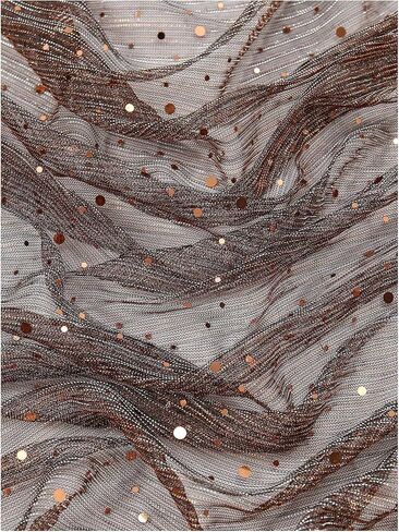 Floerns Women's Sparkly Sequin Shawls Mesh Glitter Scarf Formal Evening Shawl Wraps in Saudi Arabia