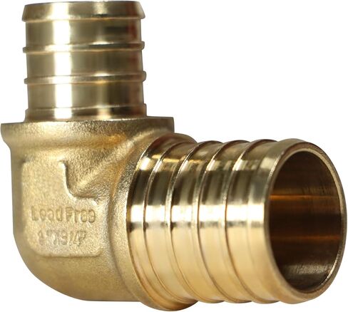 2 Pieces XFITTING 1" x 3/4" Pex Elbow, Brass in Saudi Arabia