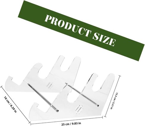 Computer Keyboard Display Stand 3 Tier Acrylic Mechanical Keyboard Holder for Desk in Saudi Arabia