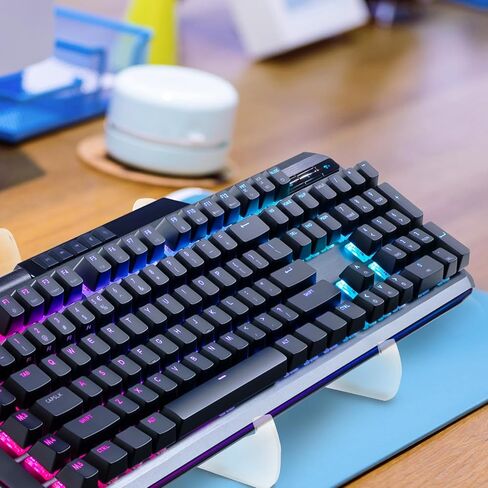 Computer Keyboard Display Stand 3 Tier Acrylic Mechanical Keyboard Holder for Desk in Saudi Arabia