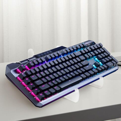 Computer Keyboard Display Stand 3 Tier Acrylic Mechanical Keyboard Holder for Desk in Saudi Arabia