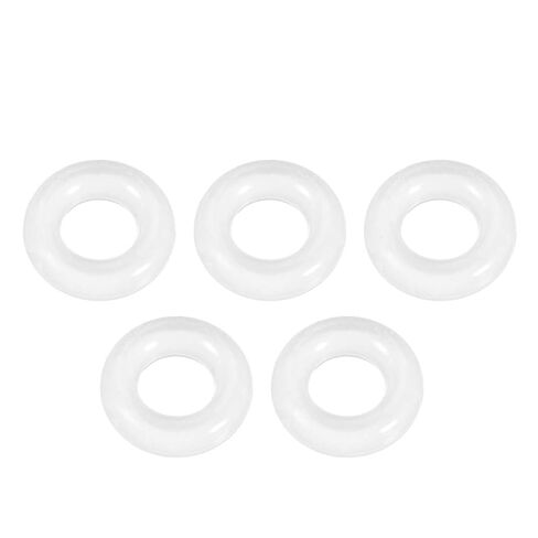 Silicone O-Ring, 8mm OD, 4mm ID, 2mm Width, VMQ Seal Rings Gasket, White, Pack of 5 in Saudi Arabia