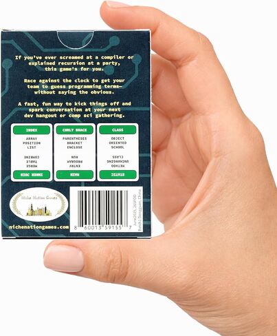 Foo - هدية للمبرمجين ومهندسي البرمجيات وعلوم الكمبيوتر والمطورين والمبرمجين - لعبة ممتعة لكسر الجمود لاجتماعات المطورين والمكاتب والمؤتمرات وطلاب علوم الكمبيوتر in Kuwait