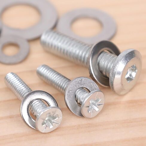 684PCS Stainless Steel Flat Washer M2 M2.5 M3 M4 M5 M6 M8 M10 Plain Washer Gaskets Metal Washers Rings Screw Assortment Kits in Saudi Arabia