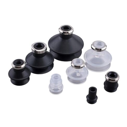 1pcs ZP Series Vacuum Sucker ZP-13/16/20/25/25/32/40/50UN/US Flat Round Industrial Vacuum Suction Cup(ZP16B,White) in Saudi Arabia