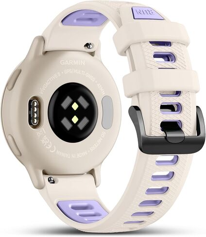 الإصدار السريع 20 مم من GEAK 20mm متوافق مع Garmin Vivoactive 6/5/3 Watch Band/Venu/Venu SQ ، 22mm silicone sports band band for Forerunner 245/245 Music/645/645 Music Men Women in Saudi Arabia