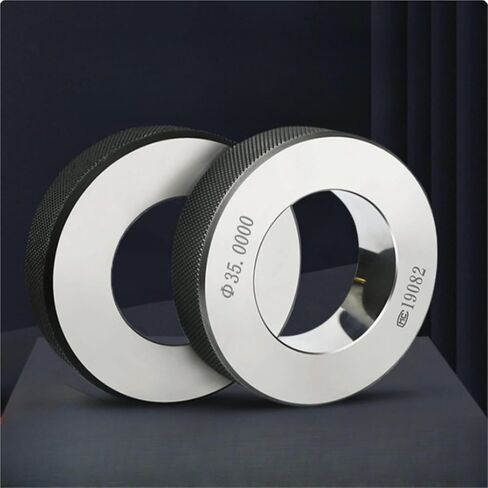 1Set Φ1-60mm ± 0.003 حلقة ناعمة مترية على الطاولة تحقق من أداة قياس الحد العادي بخط مزدوج غير قياسي (5 مم) in Kuwait