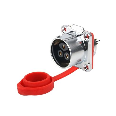 موصل سلك مقاوم للماء M24 35A LP24 مقبس لوحة 2 دبوس 3 دبوس (قابس أنثى، 3P) in Kuwait