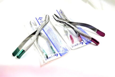 مجموعة جديدة مكونة من قطعتين من EA شديدة التحمل لاستخلاص الأسنان الألمانية الفاخرة FORCEP رقم 150 وNO23 in Kuwait