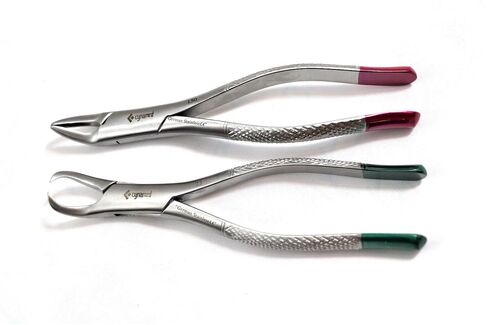 مجموعة جديدة مكونة من قطعتين من EA شديدة التحمل لاستخلاص الأسنان الألمانية الفاخرة FORCEP رقم 150 وNO23 in Kuwait