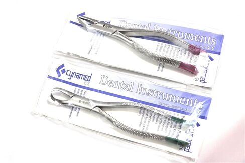 مجموعة جديدة مكونة من قطعتين من EA شديدة التحمل لاستخلاص الأسنان الألمانية الفاخرة FORCEP رقم 150 وNO23 in Kuwait