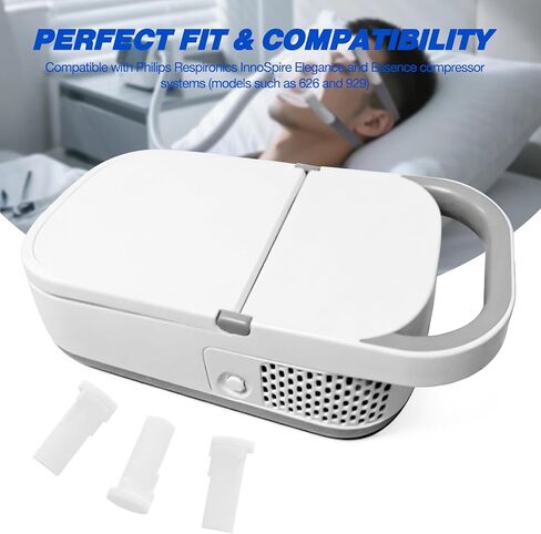 10 عبوات من مرشحات المدخل لـ Inspiration Elite وInno-Spire، مرشح بديل للاستعمال مرة واحدة لـ CPAP متوافق مع Philips Respironics InnoSpire Inspiration 626, 929 in Kuwait
