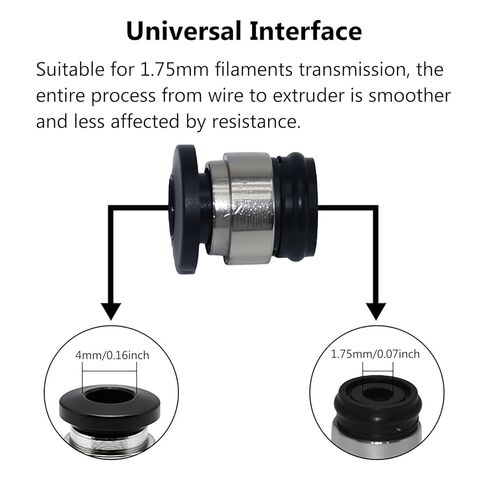 10PCS 3D Printer PTFE Tube Hall Switch Pneumatic Connector for Bambu Lab P1P/P1S/X1/X1C/X1E, 1.75mm Filament Extruder PTFE Feed Tube Connector FDM 3D Printer Accessories Parts in Kuwait