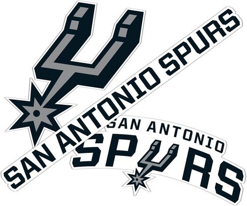 ملصق Desert Cactus San Antonio Spurs NBA مرخص رسميًا من الفينيل ملصق زجاجة مياه للكمبيوتر المحمول ودفتر قصاصات السيارة (النوع 5-1) in Saudi Arabia
