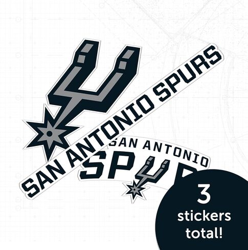ملصق Desert Cactus San Antonio Spurs NBA مرخص رسميًا من الفينيل ملصق زجاجة مياه للكمبيوتر المحمول ودفتر قصاصات السيارة (النوع 5-1) in Saudi Arabia
