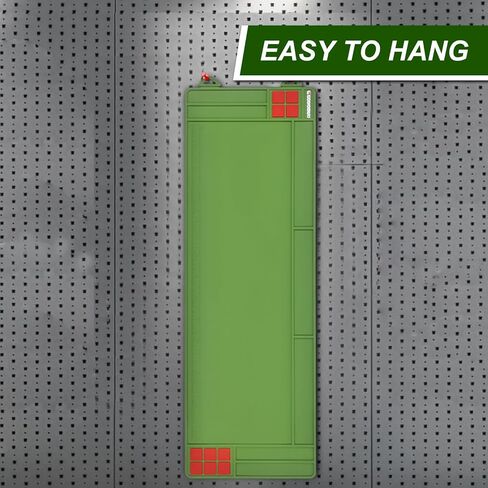 36"x12" Magnetic Tool Mat, Thickened Rubber Non-Slip Workbench Pad, Leak-Proof Easy-to-Clean Storage Mat for Mechanics & DIY Enthusiasts in Saudi Arabia