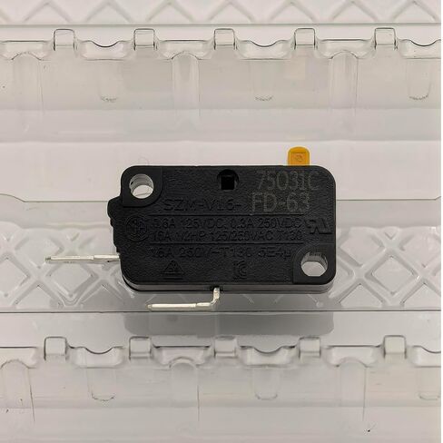 4 عبوات 3405-001033 و3405-001034 مفتاح باب الميكروويف، عبوتان لكل منهما لميكروويف LG GE | استبدال SZM-V16-FD-62، SZM-V16-FD-63، 3405-000178، WB24X830 in Kuwait