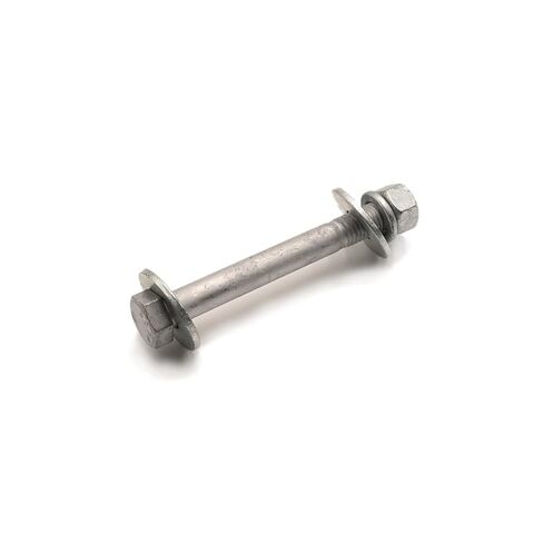 5/8"-11 x 5 Hot Dipped Galvanized Hex Bolt Kit (25 Sets) w/ 50 Flat Washers, 25 Nuts, 25 Split Lock washers. Grade A307, Partial Thread - by Fastener Depot in Saudi Arabia