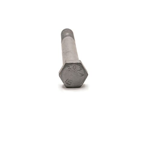 5/8"-11 x 5 Hot Dipped Galvanized Hex Bolt Kit (25 Sets) w/ 50 Flat Washers, 25 Nuts, 25 Split Lock washers. Grade A307, Partial Thread - by Fastener Depot in Saudi Arabia