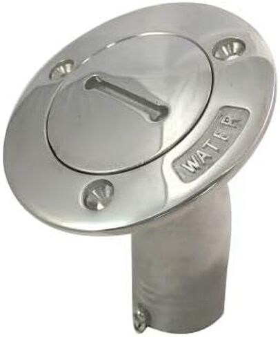 White Water 6006S-30 حشو سطح بزاوية غير قابلة للصدأ، 30 درجة، ماء، خرطوم 1-1/2 بوصة، شفة بقطر 3-1/2 بوصة in Kuwait