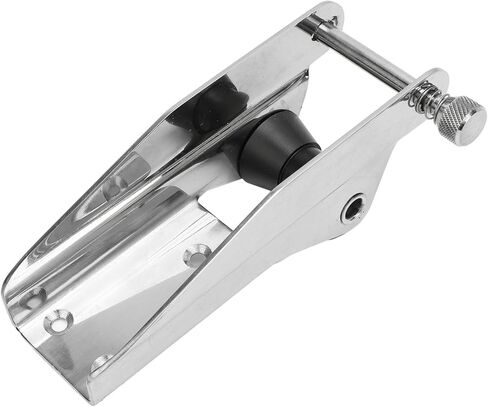 Hapivida Boat Anchor Roller, 200mm Stainless Steel Marine Bow Roller Holder with Spring Pin for Easy Installation on Yacht Trailer Boating in Saudi Arabia