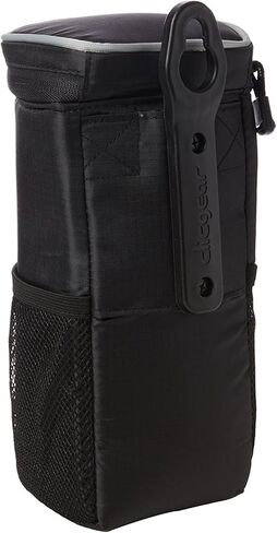 حقيبة مشروبات معزولة لأنبوب تبريد عربة الجولف من كليك جير، باللون الأسود in Kuwait