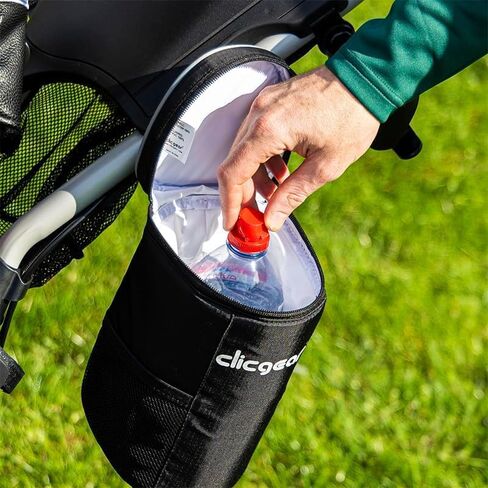Clicgear Golf Trolley Cooler Tube Insulated Drinks Bag,Black in Saudi Arabia