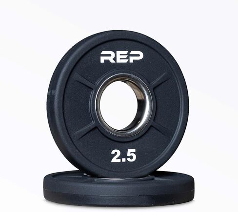 أوزان الأثقال الأولمبية المطلية باليوريثان من REP Fitness - تُباع في أزواج in Kuwait