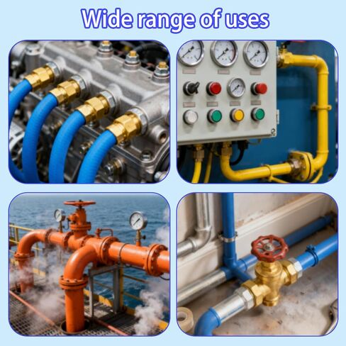 2pcs 3/8 Inch JIC Male Flare x 3/8 Inch NPT Hydraulic Hose Adapter, Pipe Adapter Connector Hydraulic Tube Fittings Accessories in Saudi Arabia