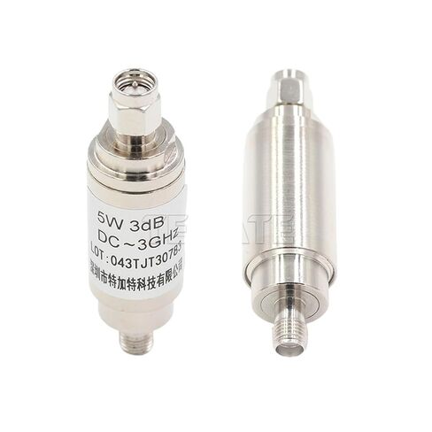 One SMA-JK 5W Male-to-Female Fixed coaxial attenuator, DC-3GHz, 1-30dB(SMA-JK 5W 3DB) in Saudi Arabia