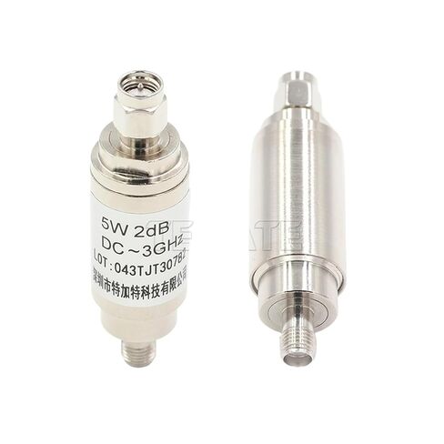 One SMA-JK 5W Male-to-Female Fixed coaxial attenuator, DC-3GHz, 1-30dB(SMA-JK 5W 3DB) in Saudi Arabia