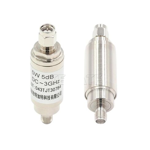 One SMA-JK 5W Male-to-Female Fixed coaxial attenuator, DC-3GHz, 1-30dB(SMA-JK 5W 3DB) in Saudi Arabia