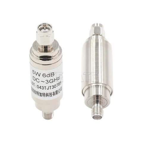 One SMA-JK 5W Male-to-Female Fixed coaxial attenuator, DC-3GHz, 1-30dB(SMA-JK 5W 3DB) in Saudi Arabia