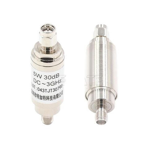 One SMA-JK 5W Male-to-Female Fixed coaxial attenuator, DC-3GHz, 1-30dB(SMA-JK 5W 3DB) in Saudi Arabia