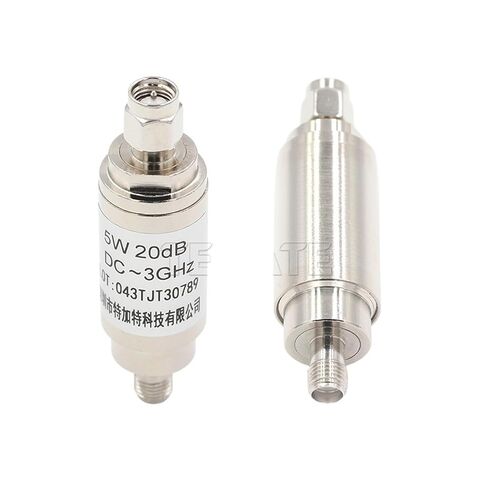 One SMA-JK 5W Male-to-Female Fixed coaxial attenuator, DC-3GHz, 1-30dB(SMA-JK 5W 3DB) in Saudi Arabia