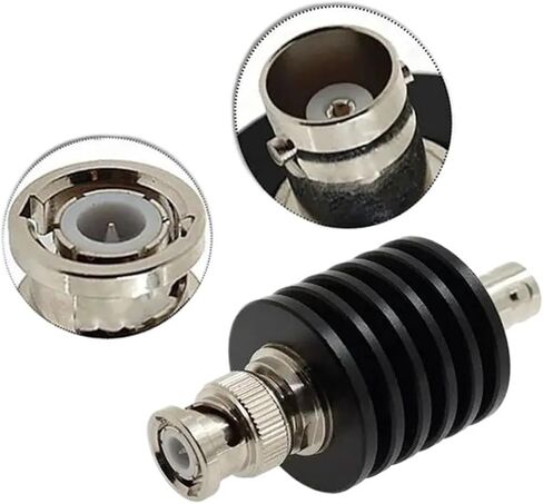 المخفف 10 وات BNC-JK، DC-3GHZ/4GHZ، 50ohm 1db,2db.3db,5db,6db,10db,15db,20,30db 40db.50db(10db,4G) in Saudi Arabia