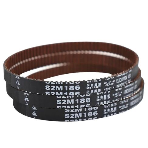 S2M110 S2M112 Timing Belt G Motor Tools Pulley Circular Teeth Rubber 1Pcs(S2M112,12mm) in Kuwait