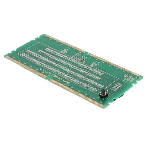 DDR5 Desktop Mainboard Test Card, Desktop Pc Server Memory Module with Light Emitting Diodes DDR5 Memory Tester Mainboard Maintenance Test Card Computer Memory Slot Tester in Saudi Arabia