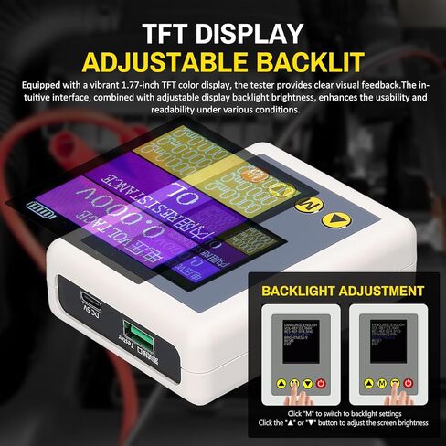 TS4520 Entry-Level Vole Internal Resistance Tester AC 4-Wire Kelvin Method Professional Vole Meter Internal Resistance Test Device in Saudi Arabia