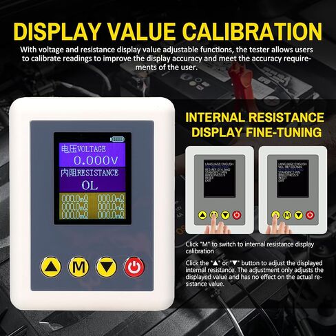 TS4520 Entry-Level Vole Internal Resistance Tester AC 4-Wire Kelvin Method Professional Vole Meter Internal Resistance Test Device in Saudi Arabia