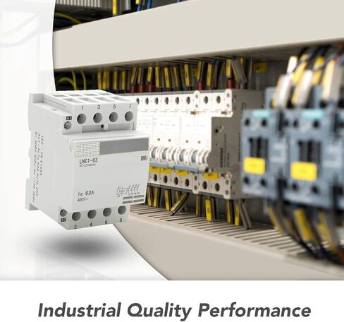 موصل 4 أقطاب مع ملف تيار متردد 120 فولت، AC1 50A HC1-63 N/O مفتوح عادة للتحكم في الدائرة العالمية DIN حامل السكك الحديدية، الإضاءة 40 أمبير، 30 أمبير، التشغيل الصامت in Kuwait